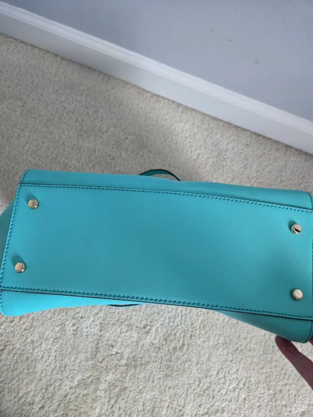 NWOT teal Kate Spade cedar street Hayden satchel  Never used